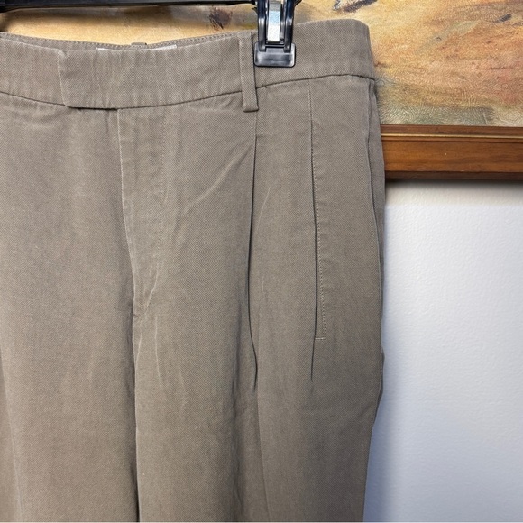 Everlane Taupe relaxed trouser pant - size 2 - Picture 4 of 8